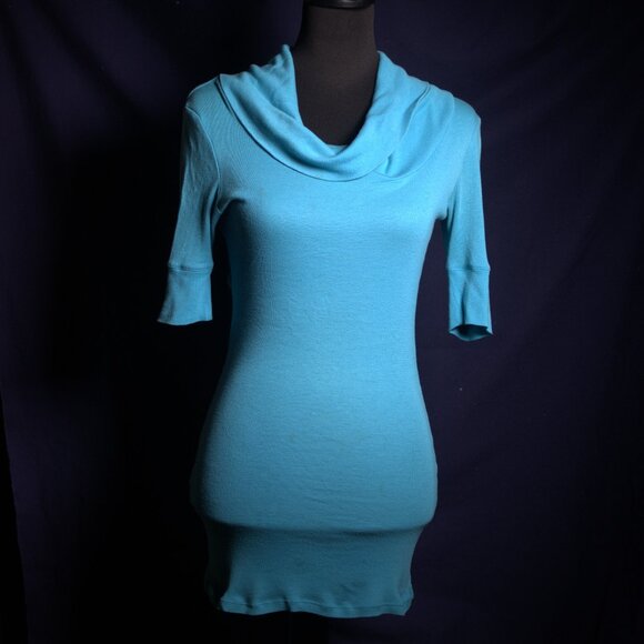 "Sexy Basic Cowl Neck Tee" by Express, Size XS - Picture 1 of 5